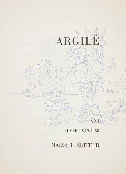 null [REVUE].
Argile.
Paris : Maeght, décembre 1973-mars 1981. — 24 numéros en 20...