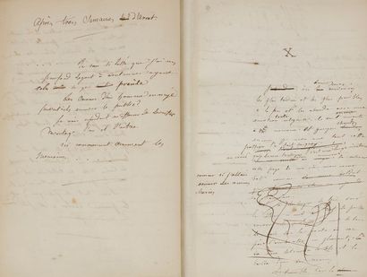 null FLAUBERT Gustave (1821-1880).
MANUSCRIT autographe signé « Gve Flaubert », Les...