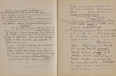 null RADIGUET Raymond (1903-1923).
DEUX MANUSCRITS autographes pour Le Diable au...