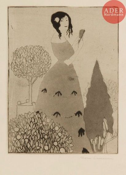 Marie LAURENCIN (1883-1956) Marie Laurencin (1883-1956) 
Mil huit cent trente. 1906....