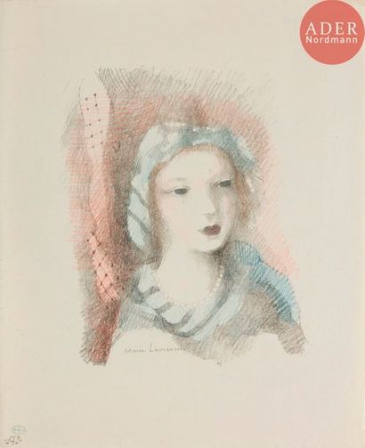 Marie LAURENCIN (1883-1956) Marie Laurencin (1883-1956) 
Miquette. 1932. Lithographie....