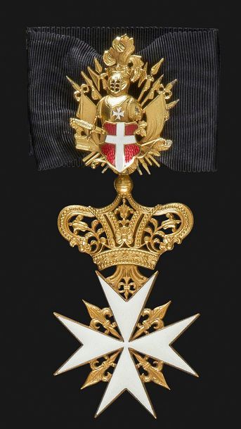 null MALTE
ORDRE DE SAINT JEAN DE Jérusalem.
Croix de chevalier d’honneur et dévotion.
En...