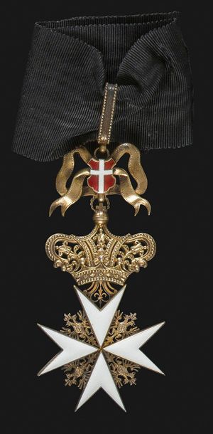 null MALTE
ORDRE DE SAINT JEAN DE Jérusalem - PRIEURE D’AUTRICHE. 
Grande croix de...