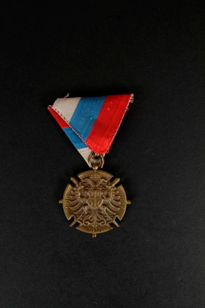 null SERBIE
Médaille commémorative pour la guerre 1914-1918 du Général de corps d’armée...