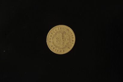 null 1 pièce de 20 Francs en or dans un sachet numéroté 2017041. Type Napoléon 1er...