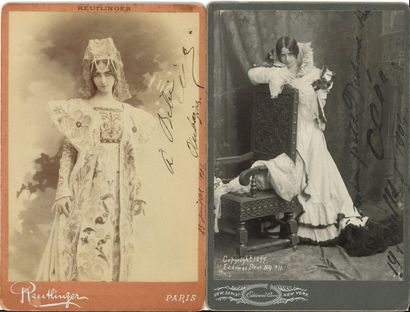 null Cléo de MÉRODE (1881-1966) « lionne » et danseuse de la Belle Époque. 11 photographies...