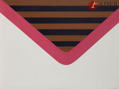 null Eduardo JONQUIERES [argentin] (1918-2000)
Composition,1969
Acrylique sur toile.
Signée...