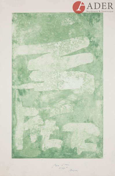 null Camille BRYEN (1907-1977)
Composition
15 eaux-fortes en couleur.
Signées et...