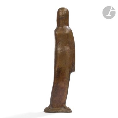 null MICHEL CHAUVET (1916-2001)
Agnès, [1959]
Sculpture. Épreuve en bronze à patine...