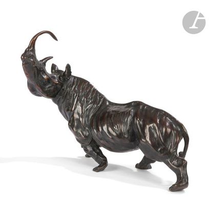 null JOSÉ MARIA DAVID (1944-2015)
Rhinocéros, Épreuve d’artiste II/IV
Sculpture....