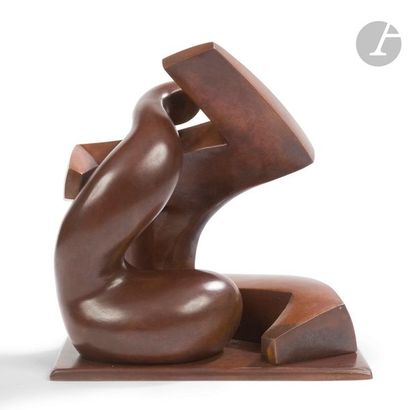 null CLAUDE DAVID-UGRAY (1940-2018)
Tendresse, épreuve d’artiste
Sculpture. Épreuve...