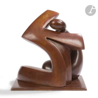 null CLAUDE DAVID-UGRAY (1940-2018)
Tendresse, épreuve d’artiste
Sculpture. Épreuve...