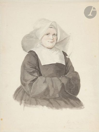 null Attribué à François GÉRARD, 
dit Baron GÉRARD (1770 - 1837)
Vierge à l’Enfant
Crayon...
