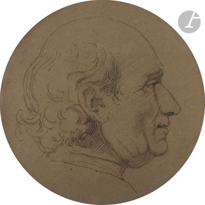 null ÉCOLE FRANÇAISE vers 1800
(entourage de Jean-Jacques de BOISSIEU)
Portraits
5...