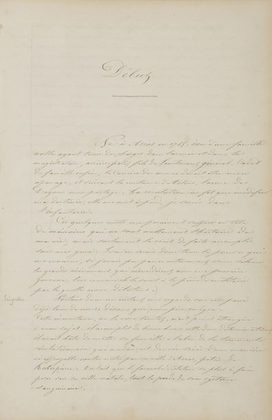 null BEAUVAL Jules-César-Alexandre Boucquel de (1785-1862) lieutenant-colonel.
manuscrit...