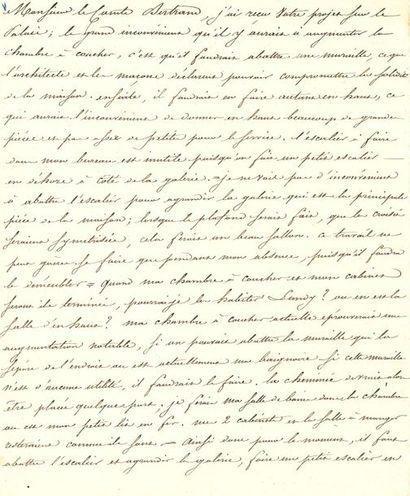 null NAPOLÉON Ier (1769-1821) Empereur.
L.S. « Napole », La Madone 27 août 1814,...