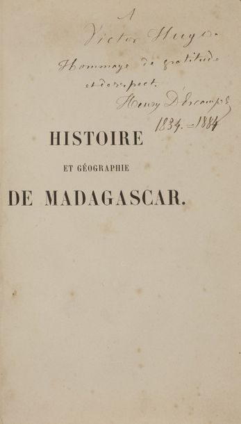 null [HUGO Victor (1802-1885)]. descamps Henri (1815-1891) archéologue et historien...