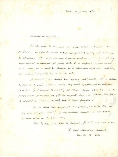 null LACORDAIRE Henri-Dominique (1802-1861) dominicain, prédicateur et pédagogue.
47...