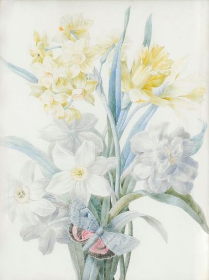 null ZELIE (active au début du XIXe siècle)
Fleurs
Deux aquarelles, une aquarelle...