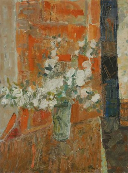null Marcel SAINT-JEAN (1914-1994)
Le Bouquet blanc, 1962
Huile sur toile.
Signée...