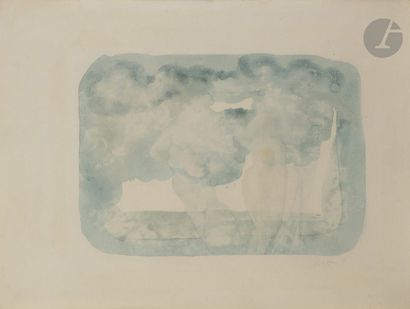 null Eugène GABRITSCHEVSKY
(1892-1980)
Composition, 1941
Aquarelle.
Monogrammée et...