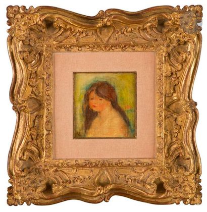 null Pierre-Auguste RENOIR (1841-1919)
Portrait de jeune fille
Huile sur toile montée...