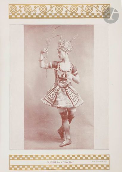 null [BALLETS RUSSES].
Programme officiel des Ballets Russes. Septième Saison des...