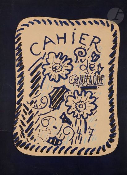 null BRAQUE (Georges).
Cahier de Georges Braque. 1917-1947.
Paris : Maeght, [1948]....
