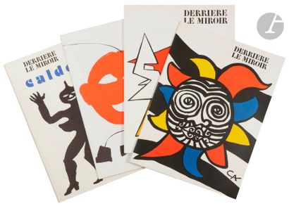 null CALDER (Alexander).
Derrière le miroir.
Paris : Maeght, 1963-1976. — 4 volumes...