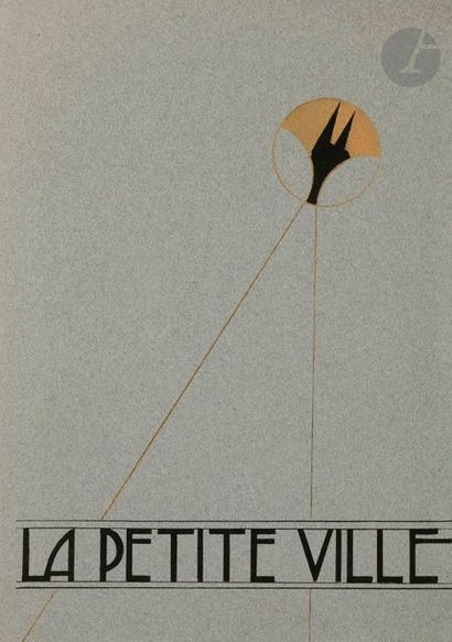 null DYL (Yan-Bernard).
La Petite ville.
Paris : Simon Kra, [1926]. — In-4, 288 x...
