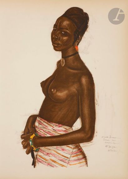 null IACOVLEFF (Alexandre).
Dessins et peintures d’Afrique.
Paris : Jules Meynial,...