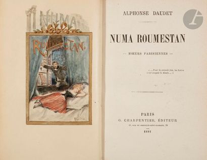 null DAUDET (Alphonse).
Nouma Roumestan. Mœurs parisiennes.
Paris : G. Charpentier,...