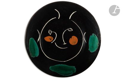 null PABLO PICASSO (1881-1973) & MADOURA
Service visage noir, complet de ses 13 pièces,...