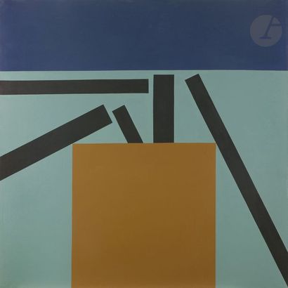 null Eduardo JONQUIERES [argentin] (1918-2000)
Composition, 1995
Huile sur toile.
Signée...