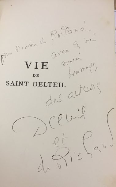 null André de RICHAUD. Vie de Saint Delteil, avec un portrait par Mariette Lydis...
