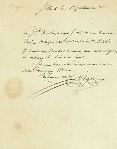 null Jean Charles PICHEGRU (1761-1804) général de la Révolution ; député et Président...