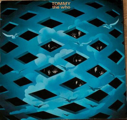 null THE WHO « Tommy » Track 613 013 U.K., 1969. Avec insert. 31 x 31 cm - 12 x 12...
