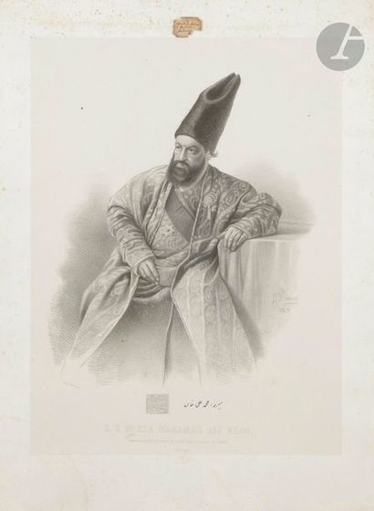 null L. RICHARD (XIXe siècle)
S.E. Mirza Muhammad Ali Khan
Lithographie.
Signée et...