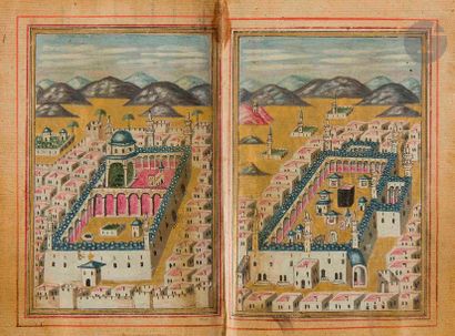 null Livre de prières, Dala’il al-Khayrat, Turquie Ottomane, daté 1174 H / 1760
Manuscrit...