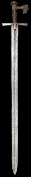 épée dite Kaskara, Soudan, fin XIXe siècle
Grande...