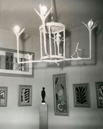 null Photographe non identifié 

Exposition des " papiers découpés " de Matisse,...