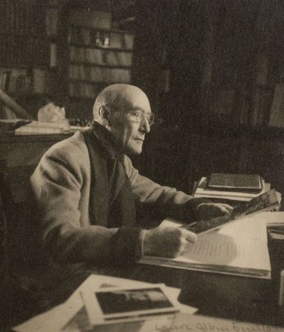 null Laure Albin Guillot (1879-1962)

André Gide, 1946.

Épreuve argentique d'époque....