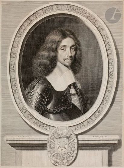 Robert NANTEUIL (1623-1678) Charles de la Porte, duc et maréchal de la Meilleraye....
