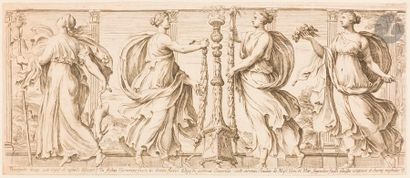 François Perrier (1594-1649) Icones et segmenta… quae Romae adhuc extant… 1645. Eau-forte...
