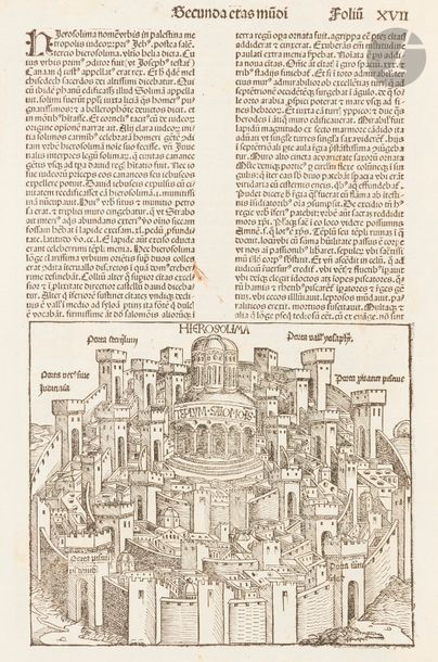 Michael Wohlgemut (1434-1519), éditeur Sujets divers. Pl. de la Chronique de Nuremberg...
