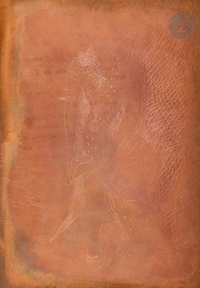 Marie LAURENCIN (1883-1956) Cendrillon. 1928. Cuivre gravé à l’eau-forte. 115 x 160....