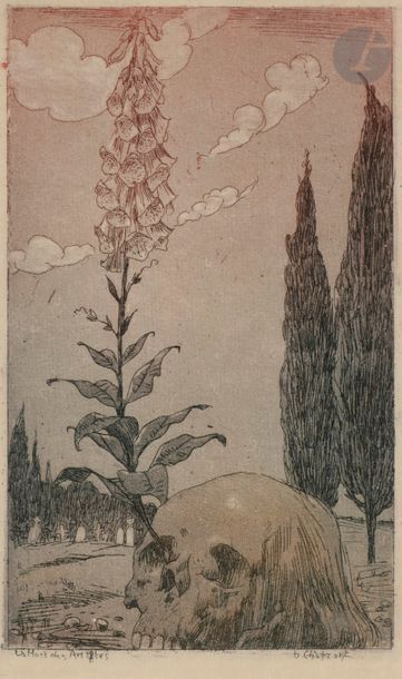 Henry Chapront (1876-1965) Xxviii images pour les Fleurs du Mal de Ch. Baudelaire...