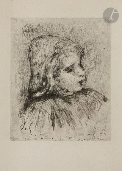 Pierre-Auguste Renoir (1841-1917) Claude Renoir, de trois-quarts à droite. 1908....