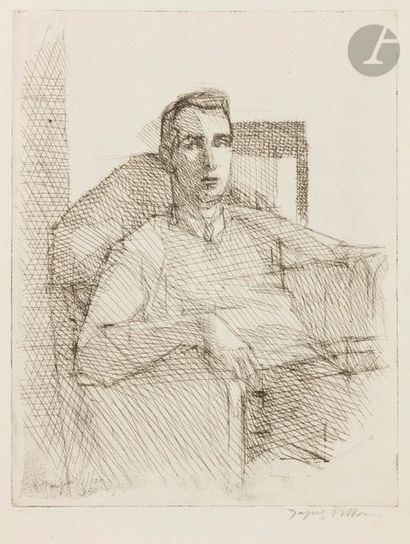 Jacques Villon (Gaston Duchamp, dit) (1875-1963) Francis (M. Steegmuller). 1935....