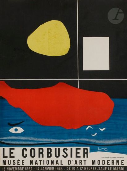 Le Corbusier (Charles-Édouard Jeanneret, dit) (1887-1965) (d’après) Affiche pour...